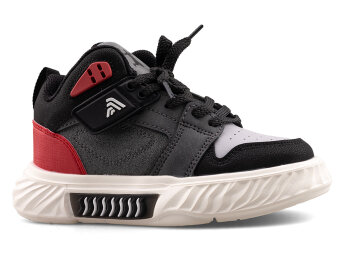 Alessio 537 Patik Cilt - Füme/Kırmızı/Bej.T - 1