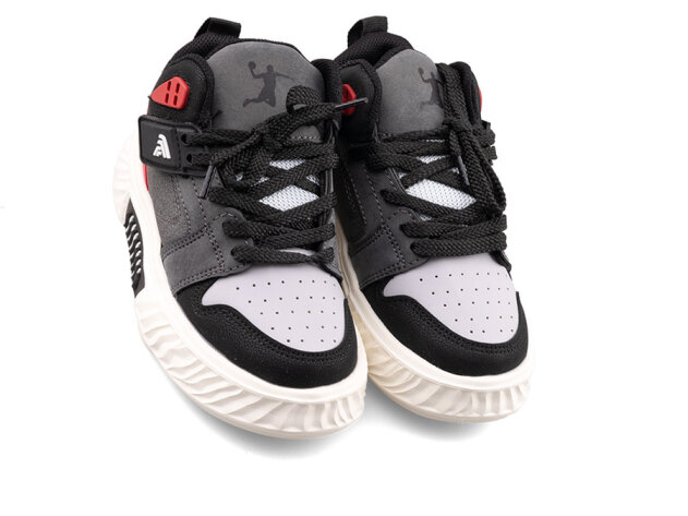 Alessio 537 Patik Cilt - Füme/Kırmızı/Bej.T - 2