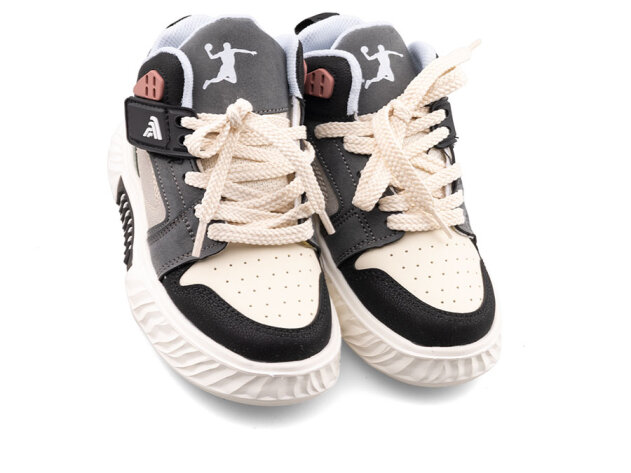 Alessio 537 Patik Cilt - Siyah/Bej/Yeşil/Bej.T - 2