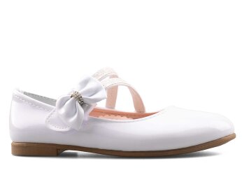 Anıl 022 Filet Babet Cilt - Beyaz/Rugan - 1