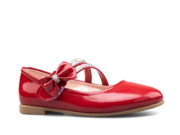 Anıl 022 Patik Babet Cilt - Kırmızı - 1