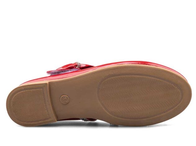 Anıl 022 Patik Babet Cilt - Kırmızı - 4