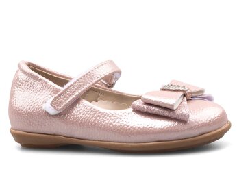 Anıl 023 Taşlı Bebe Babet Cilt - Parlak/Pudra - Anıl Bebe