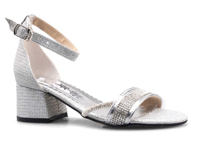 Anıl Biyeli Filet Ökçeli - Gümüş - 1