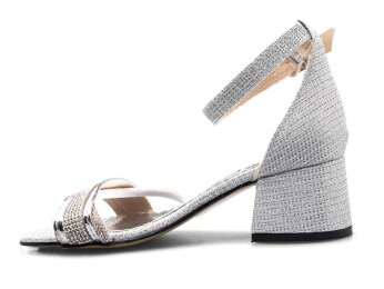 Anıl Biyeli Filet Ökçeli - Gümüş - 2