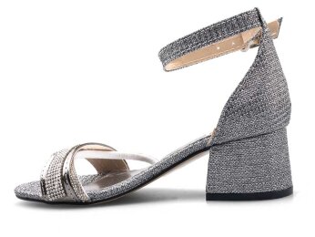 Anıl Biyeli Filet Ökçeli - Platin - Anil