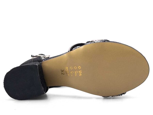 Anıl Biyeli Filet Ökçeli - Siyah - 4