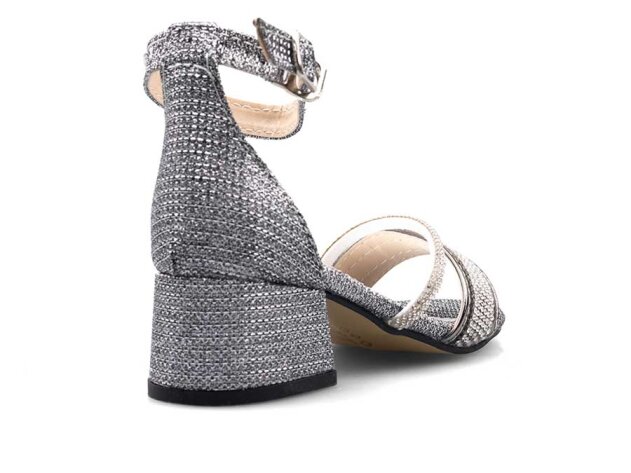 Anıl Biyeli Patik Ökçeli - Platin - 3