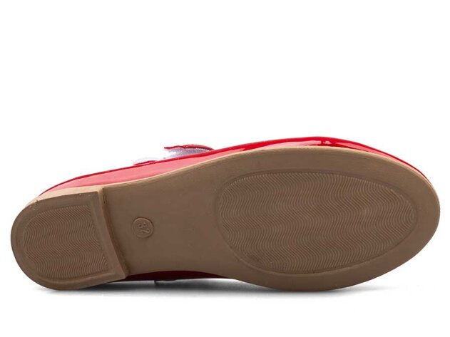 Anıl Bıyık Patik Babet - Kırmızı - 4