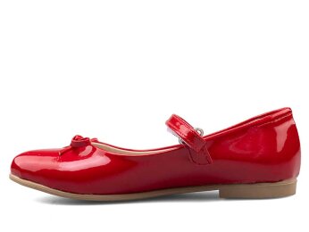 Anıl Bıyık Patik Babet - Kırmızı - Bıyık