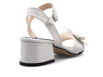 Anıl Çiçekli Filet Ökçeli - Sedef - 3