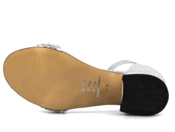 Anıl Tekbant Filet Ökçeli - Gümüş - 4