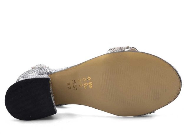 Anıl Tekbant Filet Ökçeli - Platin - 4