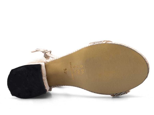 Anıl Tekbant Filet Ökçeli - Roz - 4