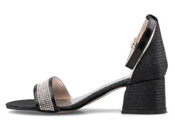 Anıl Tekbant Filet Ökçeli - Siyah - 3