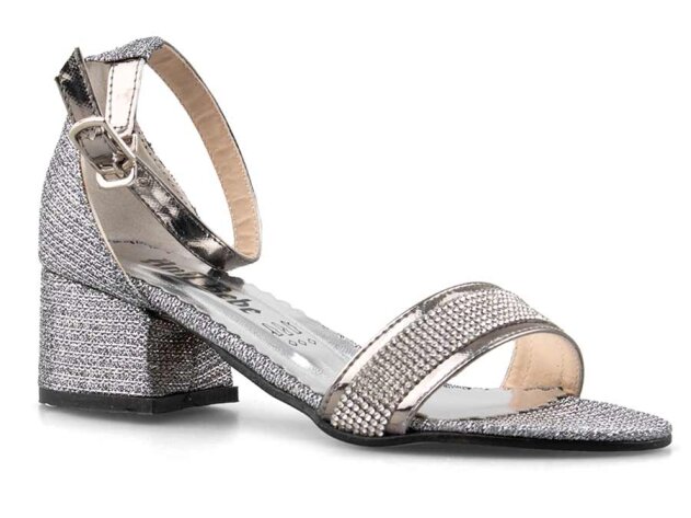 Anıl Tekbant Patik Ökçeli - Platin - 1