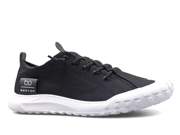 Bestof 2065 Merdane Keten - Siyah/Beyaz - 1