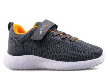 Bestof 600 Patik Triko - Füme/Turuncu/Beyaz - 1