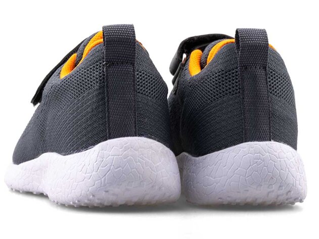 Bestof 600 Patik Triko - Füme/Turuncu/Beyaz - 3