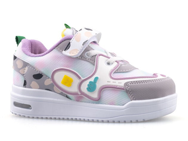 Bixro 03 Patik Anrk - Beyaz/Pudra - 5