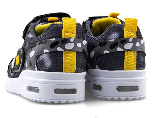 Bixro 03 Patik Anrk - Siyah/Sarı - 3