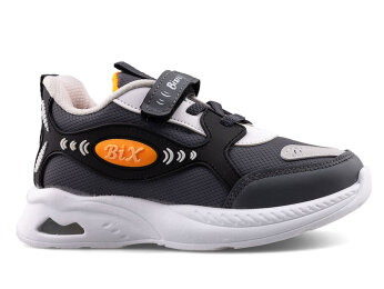 Bixro 04 Patik Cilt Işıklı - Füme/Oranj - 1