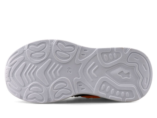 Bixro 04 Patik Cilt Işıklı - Füme/Oranj - 4