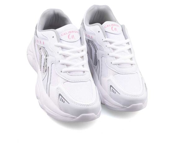 Calibron 202 Zenne Triko - Beyaz/Pembe B.T - 2