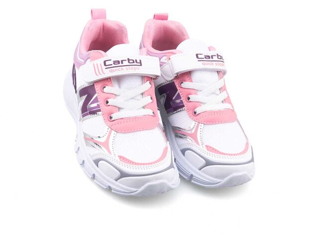 Carby 130 Bebe Anrk Işıklı - Beyaz/Pembe/Parlak Mor B.T - 2
