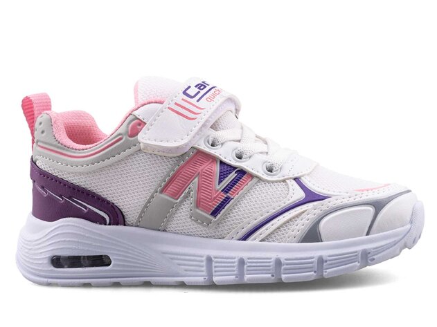 Carby 130 Patik Anrk Işıklı - Beyaz/Pembe/Buz/Mor/B.T - 1