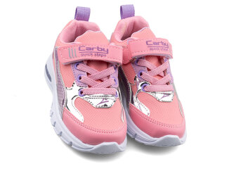 Carby 132 Bebe Anrk Işıklı - Pembe/Parlak/Lila B.T - Carby
