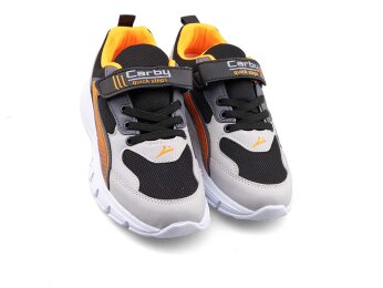 Carby 132 Bebe Anrk Işıklı - Siyah/Buz/Oranj B.T - Carby
