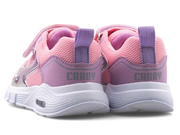 Carby 132 Patik Anrk Işıklı - Pembe/Parlak/Lila B.T - 3