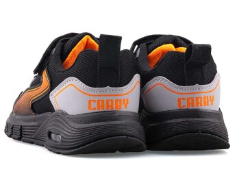 Carby 132 Patik Anrk Işıklı - Siyah/Buz/Oranj S.T - 3