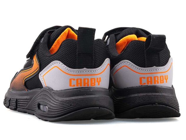 Carby 132 Patik Anrk Işıklı - Siyah/Buz/Oranj S.T - 3