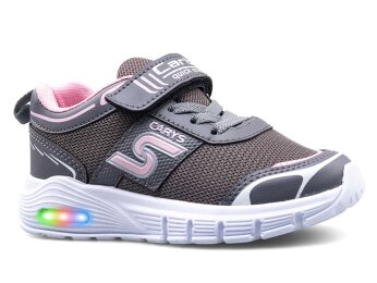 Carby 150 Patik Anrk Işıklı - Füme/Pembe B.T - Carby