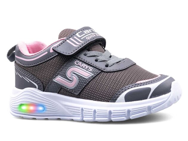 Carby 150 Patik Anrk Işıklı - Füme/Pembe B.T - 1