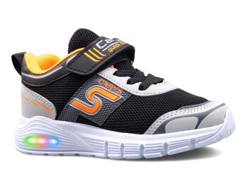 Carby 150 Patik Anrk Işıklı - Siyah/Buz/Oranj B.T - Carby