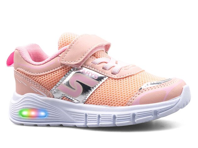 Carby 150 Patik Anrk Işıklı - Somon/Parlak/Pembe B.T - 1