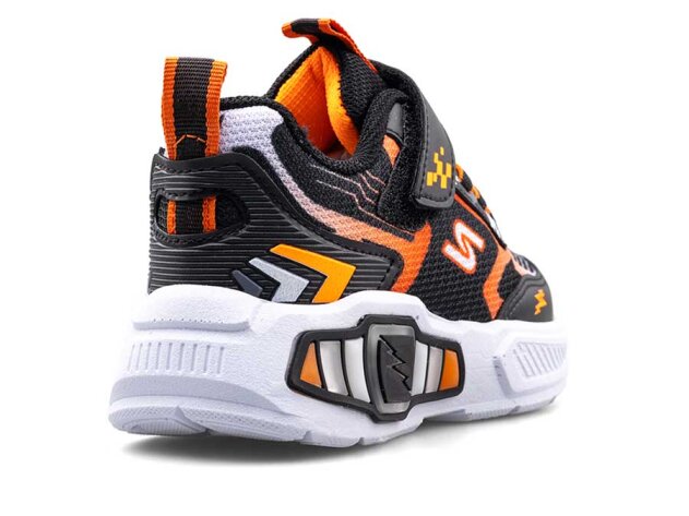 Carby 165 Patik anrk Işıklı - Siyah/Oranj B.T - 3