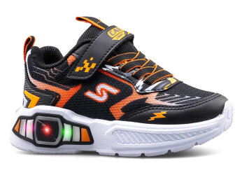 Carby 165 Patik anrk Işıklı - Siyah/Oranj B.T - Carby