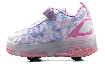 Carby 170 Filet Patenli Anrk - Beyaz/Lila/Pembe T - Carby