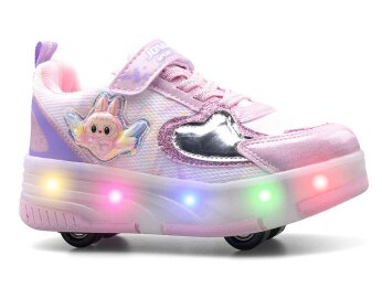 Carby 170 Filet Patenli Anrk - Pembe/Beyaz PembeT - Carby