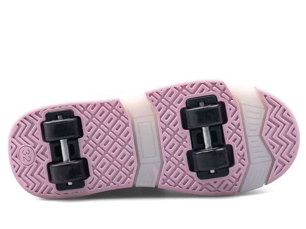 Carby 170 Filet Patenli Anrk - Pembe/Beyaz PembeT - 4