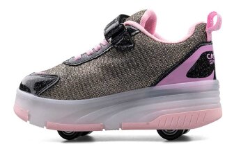 Carby 170 Filet Patenli Anrk - Siyah/Pembe T - Carby
