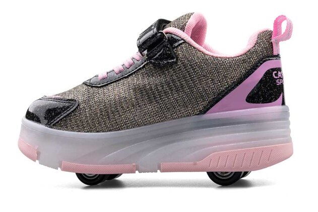 Carby 170 Filet Patenli Anrk - Siyah/Pembe T - 2