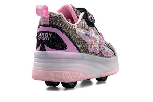 Carby 170 Filet Patenli Anrk - Siyah/Pembe T - 3