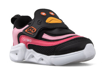 Cicimo 06 Bebe Anrk Işıklı - Siyah/Fuşya - Cicimo