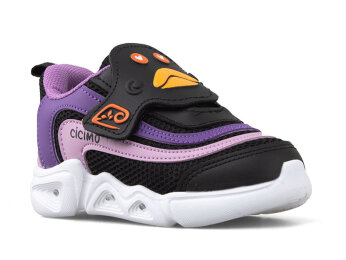 Cicimo 06 Bebe Anrk Işıklı - Siyah/Lila - Cicimo