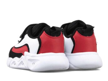 Cicimo 06 Patik Anrk Işıklı - Siyah/Kırmızı - 3